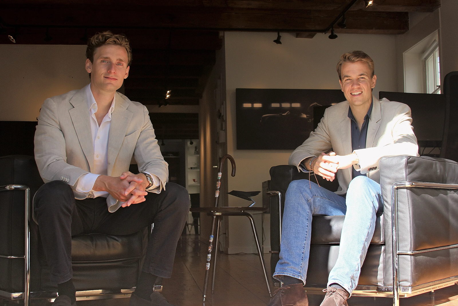 The founders of Autonomy Partners seated in the office